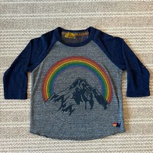 Aviator Nation 3/4 sleeve t shirt